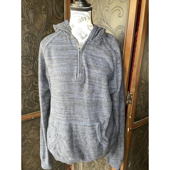 Banana Republic Navy Blue 1/4 Zip Sweater Men's Size‎ M - Picture 1 of 6